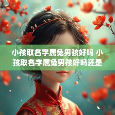 小孩取名字属兔男孩好吗 小孩取名字属兔男孩好吗还是女孩 小孩取名字属兔男孩好吗 小孩取名字属兔男孩好吗还是女孩
