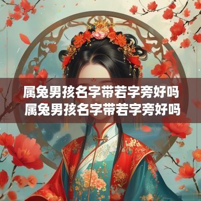 属兔男孩名字带若字旁好吗 属兔男孩名字带若字旁好吗怎么取