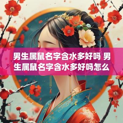 男生属鼠名字含水多好吗 男生属鼠名字含水多好吗怎么取