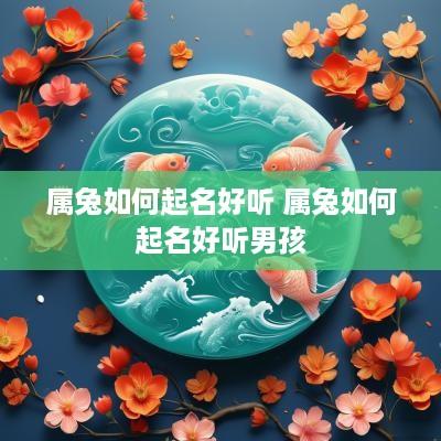 属兔如何起名好听 属兔如何起名好听男孩