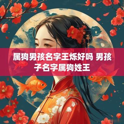 属狗男孩名字王烁好吗 男孩子名字属狗姓王