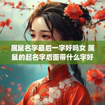属鼠名字最后一字好吗女 属鼠的起名字后面带什么字好