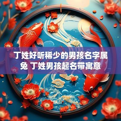 丁姓好听稀少的男孩名字属兔 丁姓男孩起名带寓意