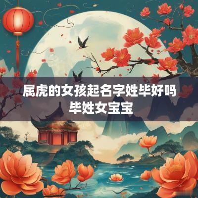 属虎的女孩起名字姓毕好吗 毕姓女宝宝