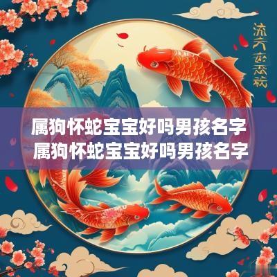 属狗怀蛇宝宝好吗男孩名字 属狗怀蛇宝宝好吗男孩名字叫什么