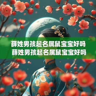 薛姓男孩起名属鼠宝宝好吗 薛姓男孩起名属鼠宝宝好吗