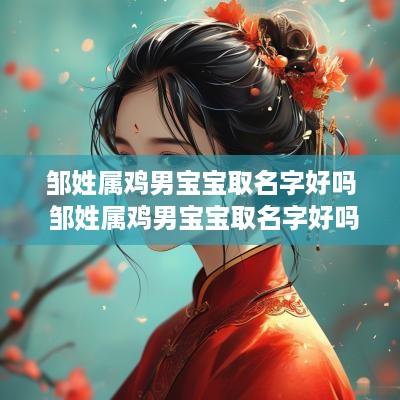 邹姓属鸡男宝宝取名字好吗 邹姓属鸡男宝宝取名字好吗怎么取