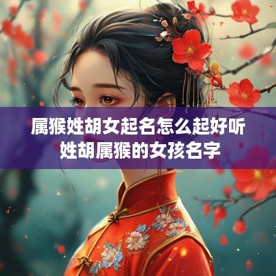 属猴姓胡女起名怎么起好听 姓胡属猴的女孩名字 属猴姓胡女起名怎么起好听 姓胡属猴的女孩名字