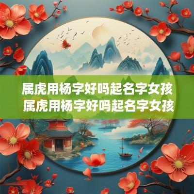 属虎用杨字好吗起名字女孩 属虎用杨字好吗起名字女孩子