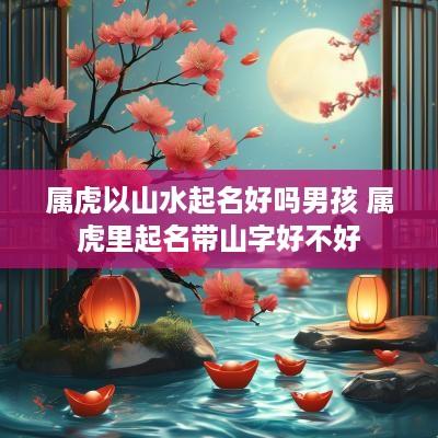属虎以山水起名好吗男孩 属虎里起名带山字好不好