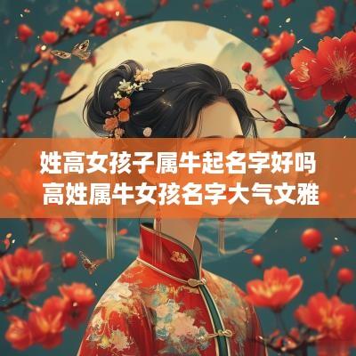 姓高女孩子属牛起名字好吗 高姓属牛女孩名字大气文雅