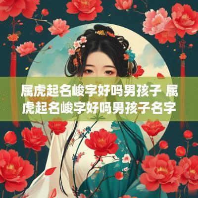 属虎起名峻字好吗男孩子 属虎起名峻字好吗男孩子名字