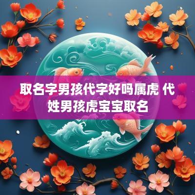 取名字男孩代字好吗属虎 代姓男孩虎宝宝取名