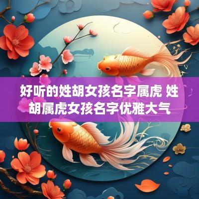 好听的姓胡女孩名字属虎 姓胡属虎女孩名字优雅大气