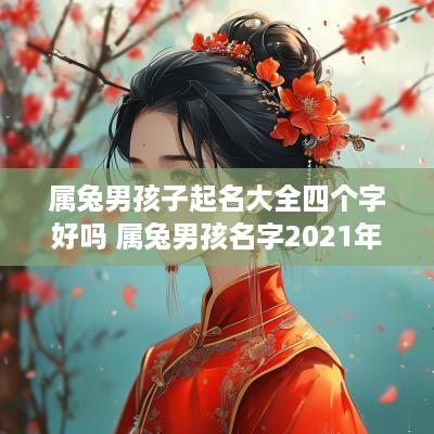 属兔男孩子起名大全四个字好吗 属兔男孩名字2025年名字大全