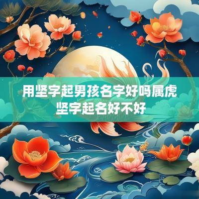 用坚字起男孩名字好吗属虎 坚字起名好不好