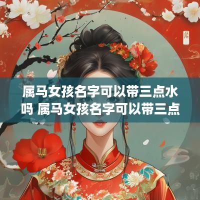 属马女孩名字可以带三点水吗 属马女孩名字可以带三点水吗怎么取