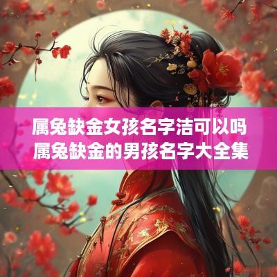 属兔缺金女孩名字洁可以吗 属兔缺金的男孩名字大全集