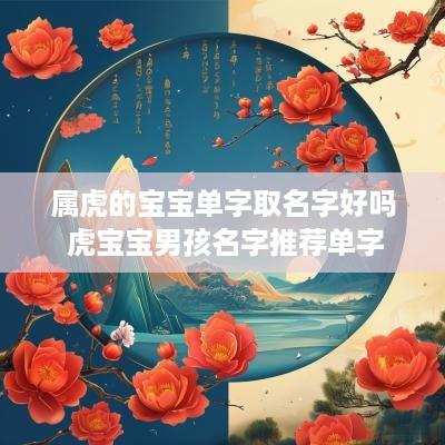属虎的宝宝单字取名字好吗 虎宝宝男孩名字推荐单字