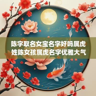 陈字取名女宝名字好吗属虎 姓陈女孩属虎名字优雅大气