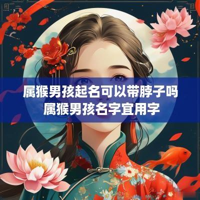 属猴男孩起名可以带脖子吗 属猴男孩名字宜用字