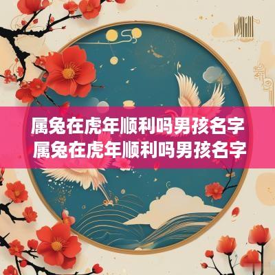 属兔在蛇年顺利吗男孩名字 属兔在蛇年顺利吗男孩名字大全