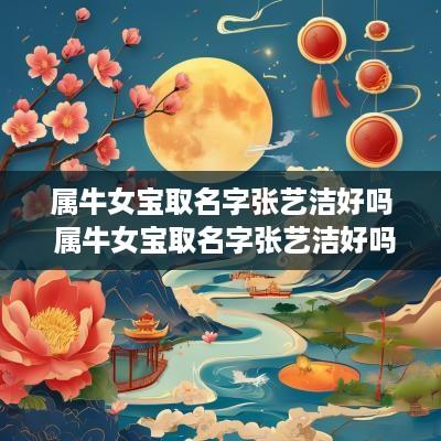 属牛女宝取名字张艺洁好吗 属牛女宝取名字张艺洁好吗