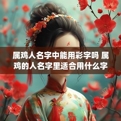 属鸡人名字中能用彩字吗 属鸡的人名字里适合用什么字