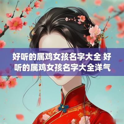 好听的属鸡女孩名字大全 好听的属鸡女孩名字大全洋气