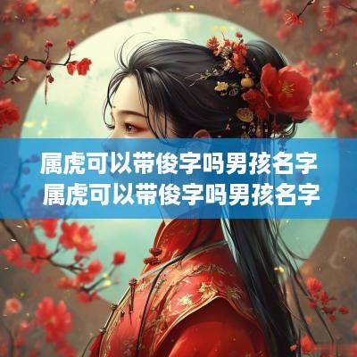 属虎可以带俊字吗男孩名字 属虎可以带俊字吗男孩名字叫什么