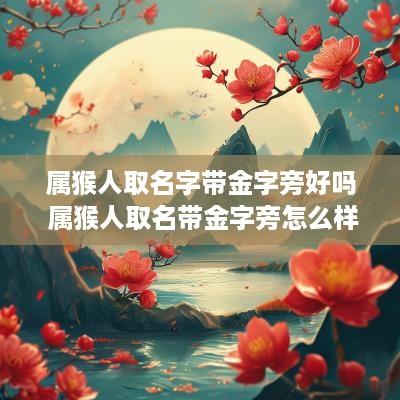 属猴人取名字带金字旁好吗 属猴人取名带金字旁怎么样