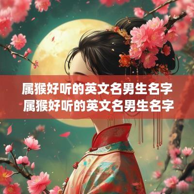 属猴好听的英文名男生名字 属猴好听的英文名男生名字有哪些