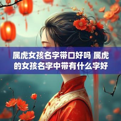 属虎女孩名字带口好吗 属虎的女孩名字中带有什么字好
