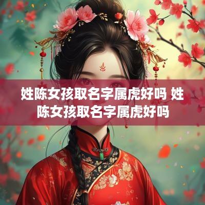 姓陈女孩取名字属虎好吗 姓陈女孩取名字属虎好吗
