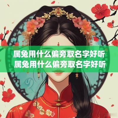 属兔用什么偏旁取名字好听 属兔用什么偏旁取名字好听点