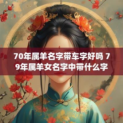 70年属羊名字带车字好吗 79年属羊女名字中带什么字好?