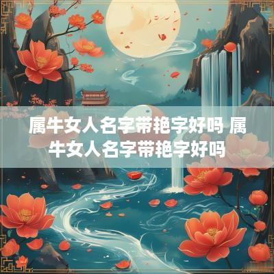 属牛女人名字带艳字好吗 属牛女人名字带艳字好吗