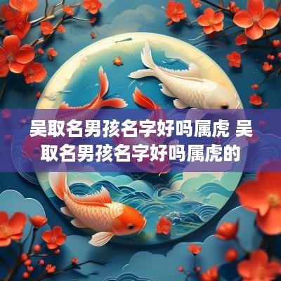 吴取名男孩名字好吗属虎 吴取名男孩名字好吗属虎的