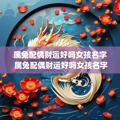 属兔配偶财运好吗女孩名字 属兔配偶财运好吗女孩名字怎么取