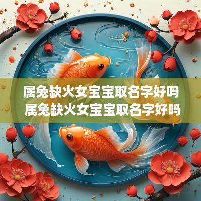 属兔缺火女宝宝取名字好吗 属兔缺火女宝宝取名字好吗