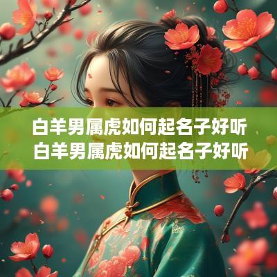 白羊男属虎如何起名子好听 白羊男属虎如何起名子好听点