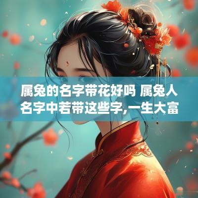 属兔的名字带花好吗 属兔人名字中若带这些字,一生大富大贵