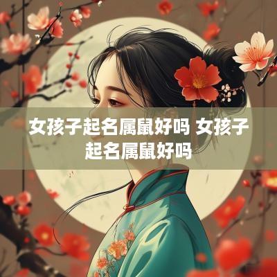 女孩子起名属鼠好吗 女孩子起名属鼠好吗