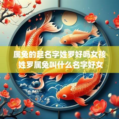 属兔的起名字姓罗好吗女孩 姓罗属兔叫什么名字好女