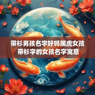 带杉男孩名字好吗属虎女孩 带杉字的女孩名字寓意