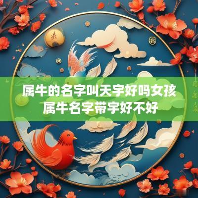 属牛的名字叫天宇好吗女孩 属牛名字带宇好不好