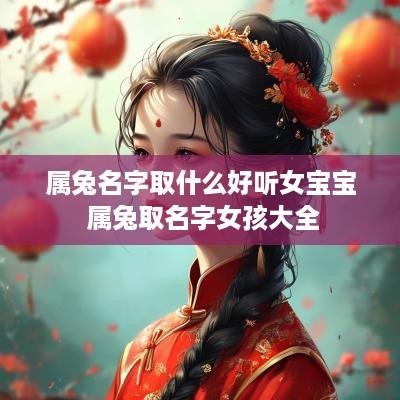 属兔名字取什么好听女宝宝 属兔取名字女孩大全
