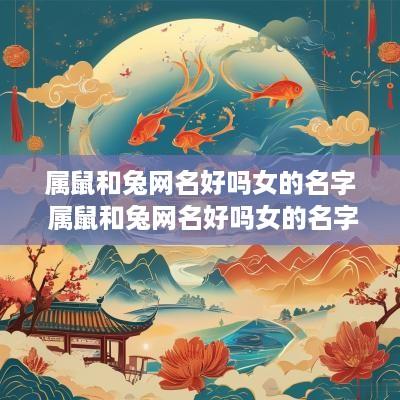 属鼠和兔网名好吗女的名字 属鼠和兔网名好吗女的名字大全