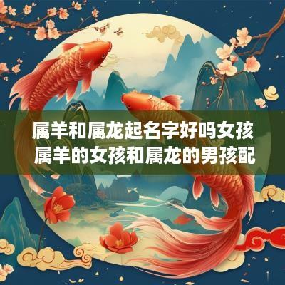 属羊和属龙起名字好吗女孩 属羊的女孩和属龙的男孩配吗