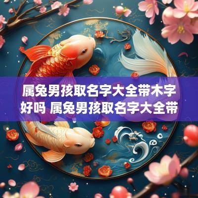 属兔男孩取名字大全带木字好吗 属兔男孩取名字大全带木字好吗